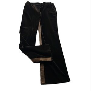 Neil Barrett Womens Dark Brown Velvet Pants Size 44 Italy